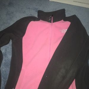 North Face, winter fleece, full zip